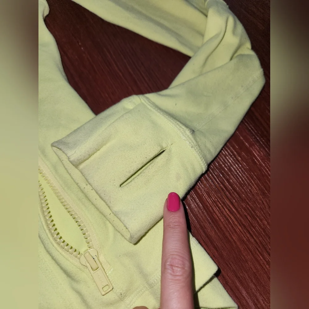 Lululemon Yellow Women's Define Jacket - Picture 10 of 11